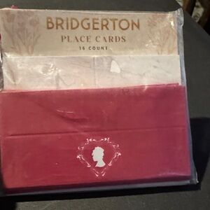 Bridgerton Place Cards Set